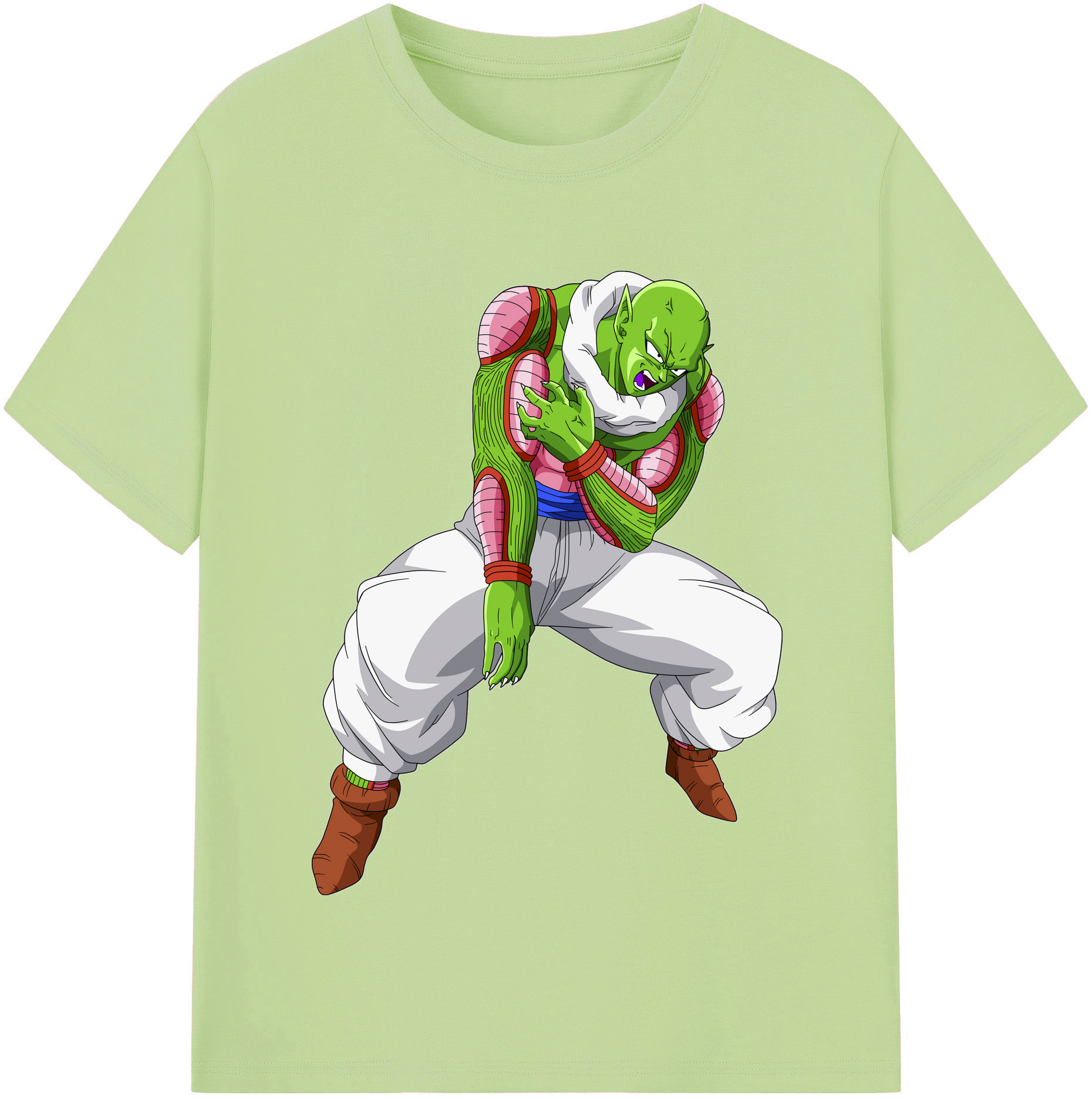 （画像用） ドラゴンボール ピッコロ DRAGON BALL Piccolo 綿100％半袖Tシャツ（フロントプリント）